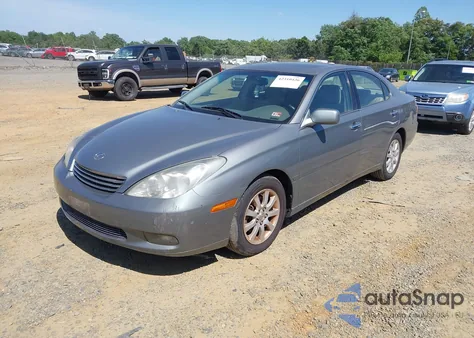 2002 Lexus Es 300 из США, поврежденный, VIN JTHBF30G520016900